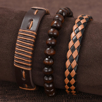 New Hip Hop Mens Fashion Watches Luxury Male Clock Wristwatch Sport MensWrist Watch Bracelet Set Relogio Masculino - BeeTrendyShop.COM