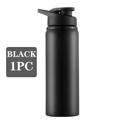 Metal Aluminum Water Bottle 700ml – Leakproof Reusable Sports Bottle for Cycling, Hiking & Gym
