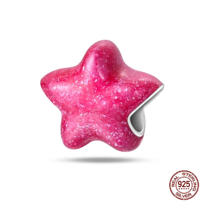 925 Sterling Silver Chameleon Luminous Butterfly Charm Bead – DIY Jewelry