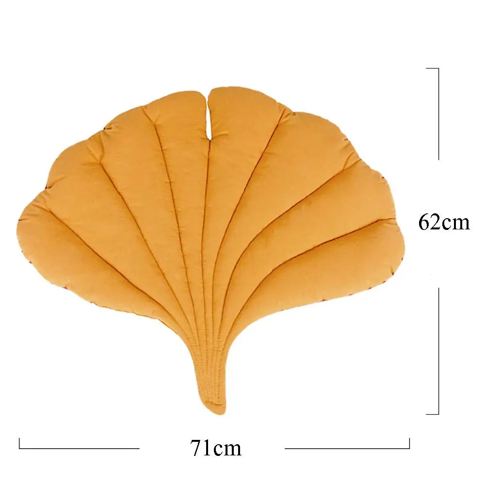 Leaf-Shaped Cooling Mat for Dogs & Cats - Breathable, Washable Summer Bed
