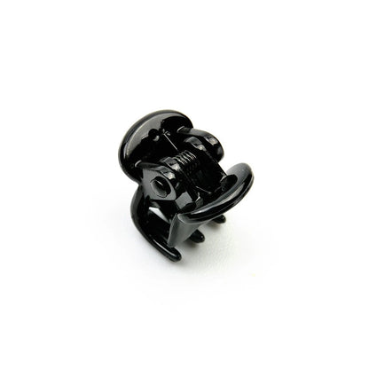 Mini Black Hair Claw Clips – Plastic Ponytail Hairpins for Women & Girls (10/20/30Pcs)