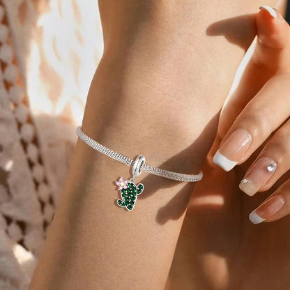 925 Sterling Silver Heart, Flower, Clover & Turtle Charm Bead – DIY Birthday Jewelry