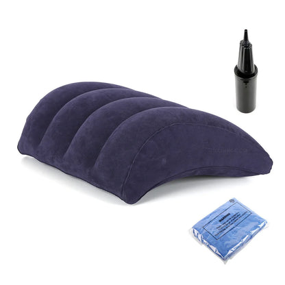 Inflatable Backrest Cushion 45x36cm – Portable Neck & Lumbar Support for Bed, Sofa, Car & Travel