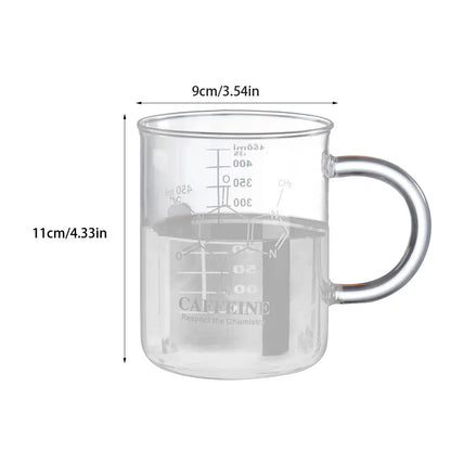 600ML Glass Coffee Server – Pour Over Drip Pot for Home & Camping