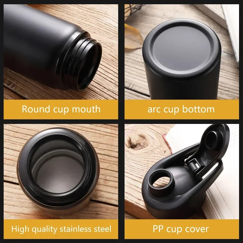 Metal Aluminum Water Bottle 700ml – Leakproof Reusable Sports Bottle for Cycling, Hiking & Gym