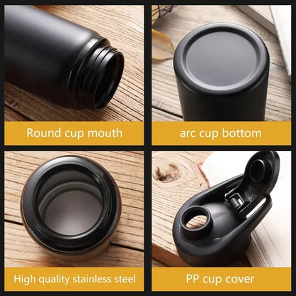 Metal Aluminum Water Bottle 700ml – Leakproof Reusable Sports Bottle for Cycling, Hiking & Gym