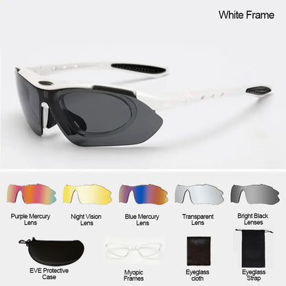 Cycling Sports Sunglasses – UV400 Road & Mountain Bike Eyewear Unisex