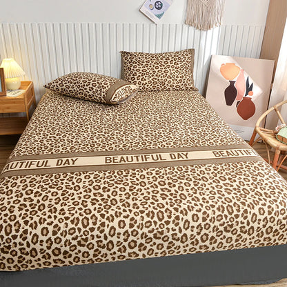 Fitted Bed Cover – Single & Double Bedspread for Home in Multiple Sizes (No Pillowcase)