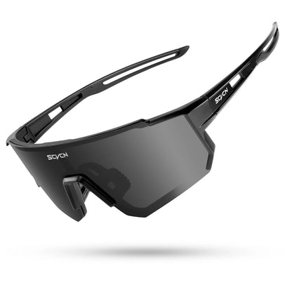 SCVCN Sport Cycling Sunglasses – TR90 Frame UV400 for Hiking & Baseball