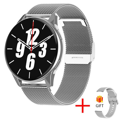 LIGE Smartwatch – Wireless Charging, Bluetooth Calls, Custom Watch Face, Fitness Tracker with Box