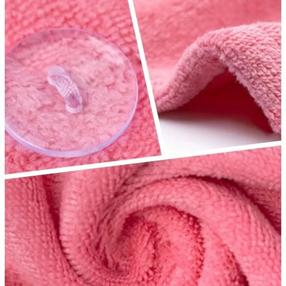 2 Pcs Set Women Camisole Shower Dress Sexy Backless Absorbent Wearable Bath Towel Suspenders Nightdress Dress - BeeTrendyShop.COM