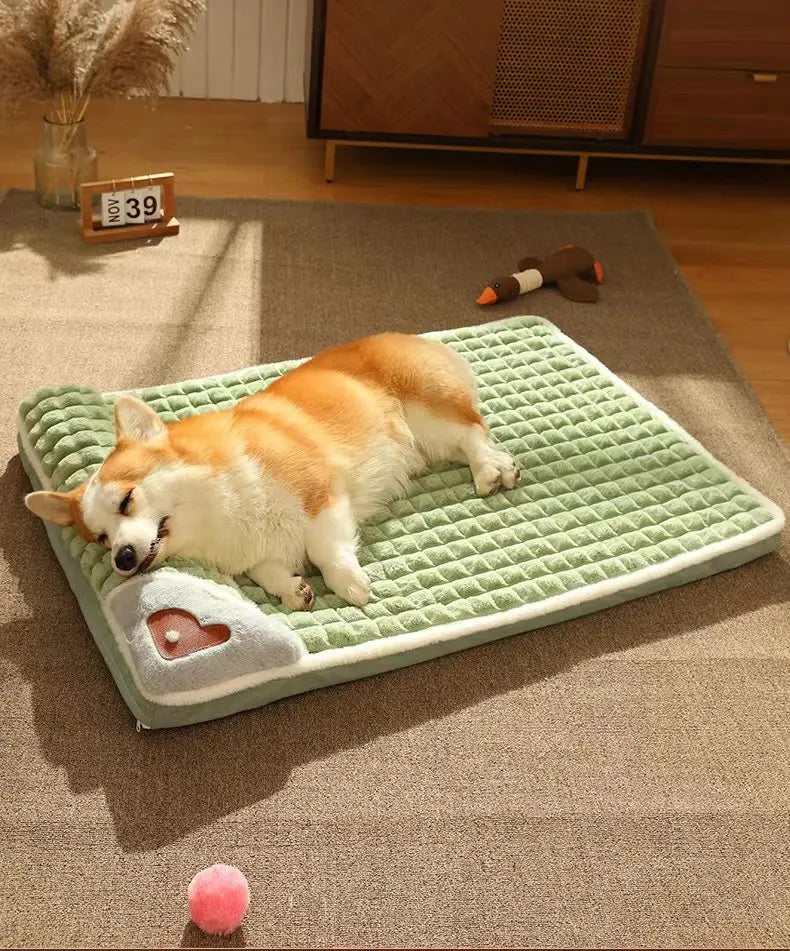 Orthopedic Memory Foam Dog Bed - Machine Washable for All-Size Dogs & Cats