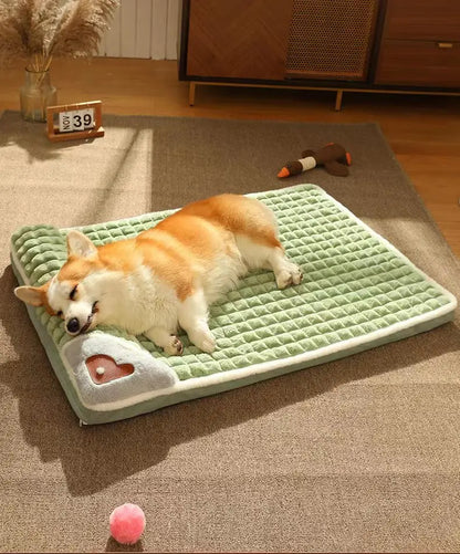 Orthopedic Memory Foam Dog Bed - Machine Washable for All-Size Dogs & Cats - BeeTrendyShop.COM