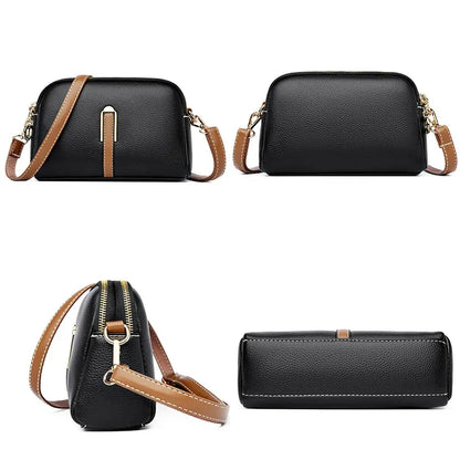 Women's Messenger Bag Women's Shoulder Bag Handbag Designer Cowhide Flap Bag Luxury Crossbody Bag For Women - BeeTrendyShop.COM
