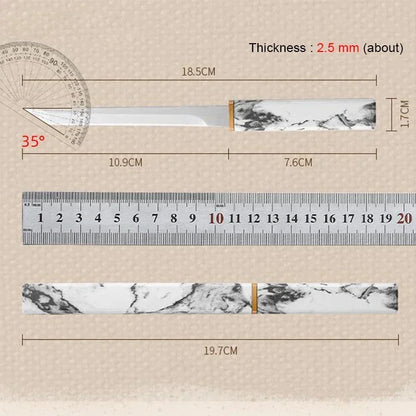 BBQ Utility Kitchen Knife – Sharp Boning & Butcher Chef Knife with Sheath
