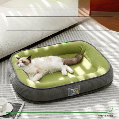 4-Season Removable Pet Kennel Mat - Winter Warm Bed for Dogs & Cats - BeeTrendyShop.COM