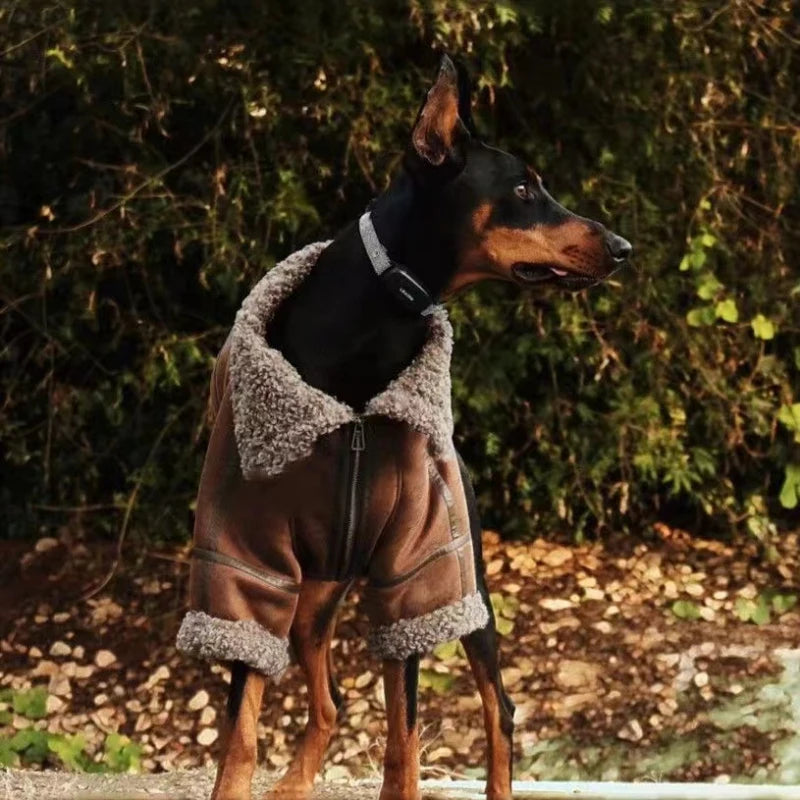 Large Dog Winter Coat - Warm Jacket for Samoyed, Husky, Golden Retriever & Other Big Breeds - BeeTrendyShop.COM