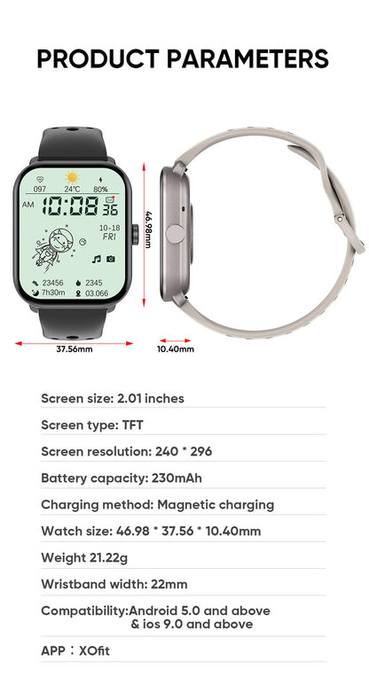Xiaomi Watch 5 Global Version – HD AMOLED, Heart Rate, GPS, Bluetooth Call, Waterproof Smartwatch
