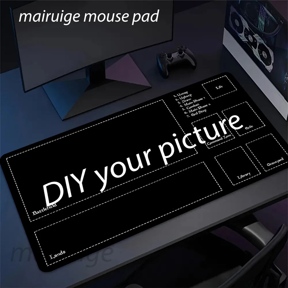Customizable MTG Playmat – DIY Anime-Themed Rubber Gaming Mat for TCG & CCG Card Games | 35x60cm