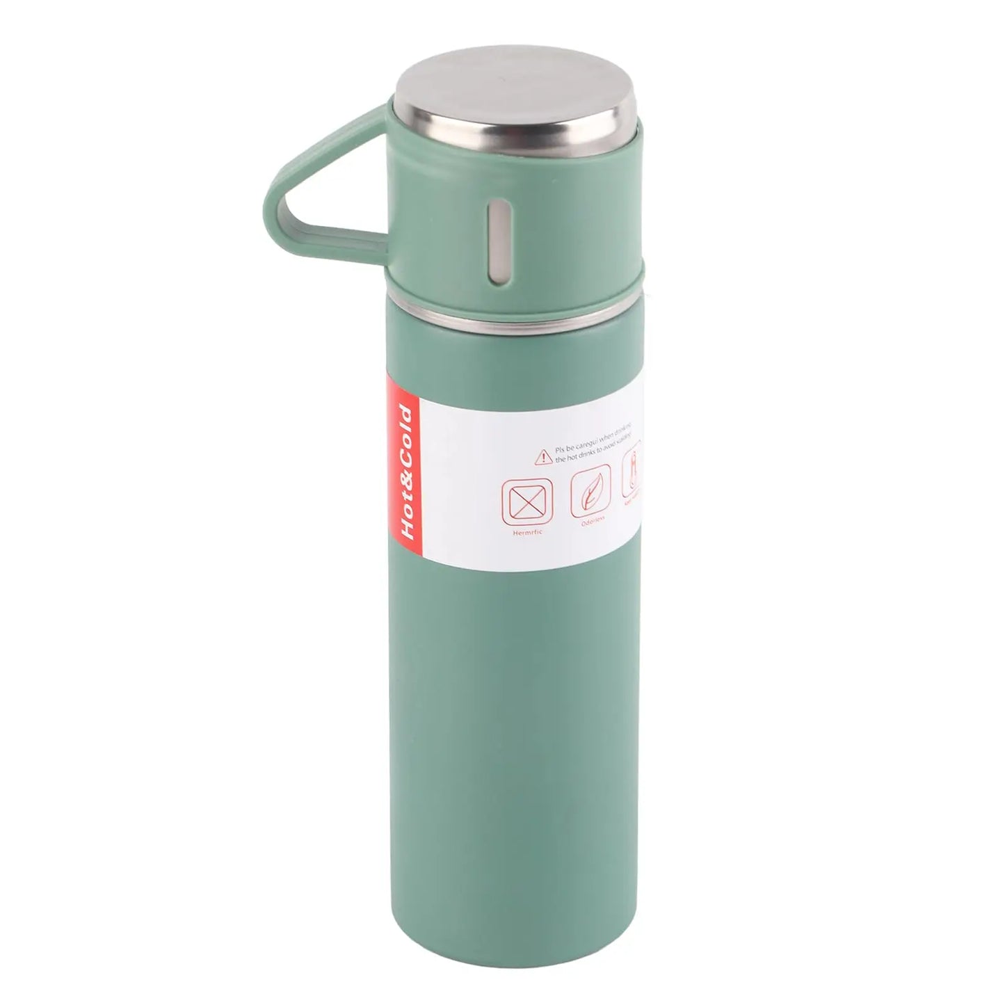 Stainless Steel Thermal Water Bottle – Vacuum Flask for Water, Tea & Coffee