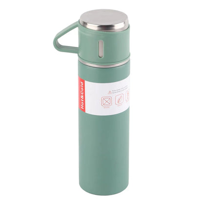Stainless Steel Thermal Water Bottle – Vacuum Flask for Water, Tea & Coffee