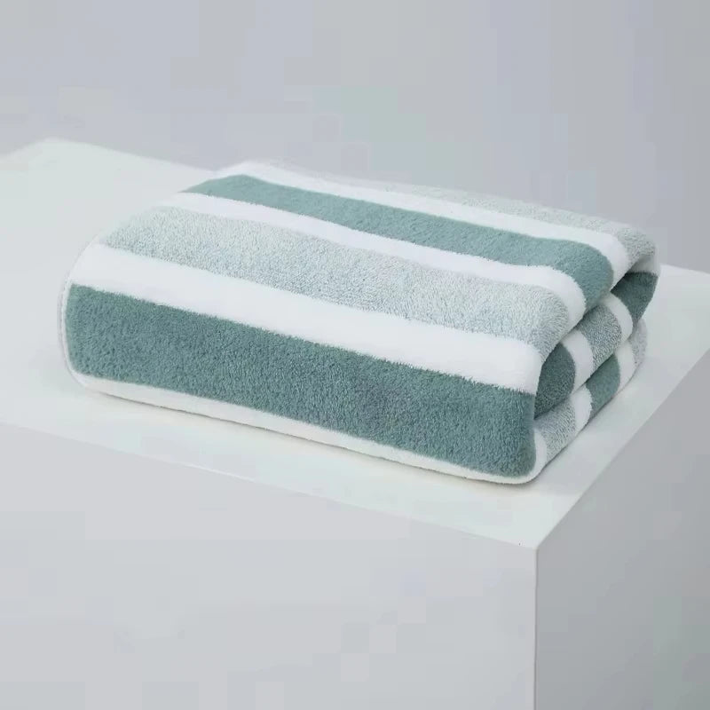 1 Pc Thickened Absorbent Bath Towel Soft Face Towel for Home - BeeTrendyShop.COM