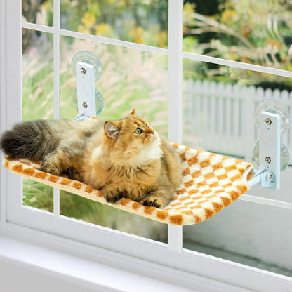 9-Style Window Cat Hammock - Cozy Hanging Bed with Strong Suction Cups - BeeTrendyShop.COM