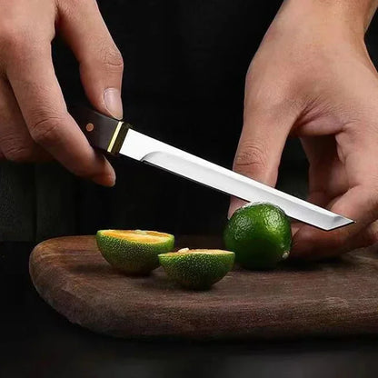 BBQ Utility Kitchen Knife – Sharp Boning & Butcher Chef Knife with Sheath