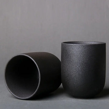 Ceramic Kung Fu Tea Cup 130ML – Handmade Porcelain Coffee Water Mug