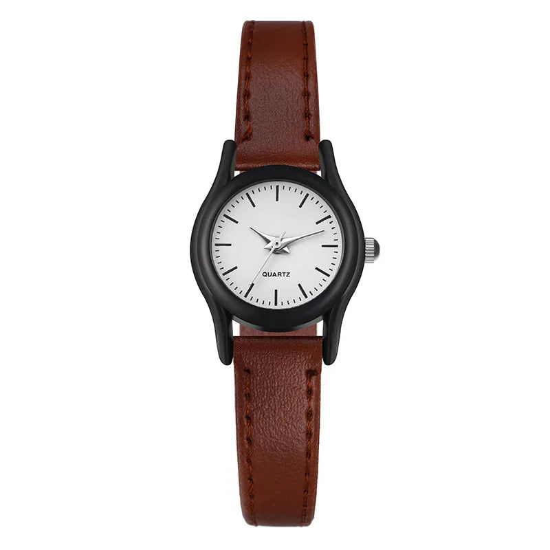 2024 New Couples Watches Leather Strap Minimalist Fashion Quartz Wristwatches Multiple Colors for Loved Ones Gift parejas reloj