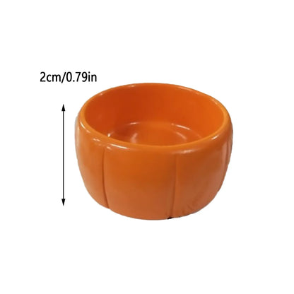Halloween Pumpkin Snack & Dessert Tray – Party Buffet Display Rack with Witch Bowl & Cake Stand