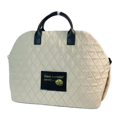 Pet Travel Carrier – Car Seat Bag for Cats & Dogs | Nylon Shoulder Handbag