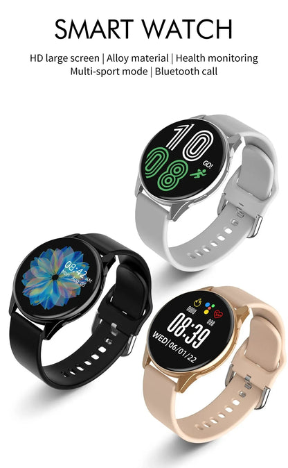 LIGE Smartwatch – Wireless Charging, Bluetooth Calls, Custom Watch Face, Fitness Tracker with Box