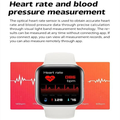 Smartwatch 1.73" – Bluetooth Call, Blood Oxygen & Blood Pressure Monitor for Men & Women