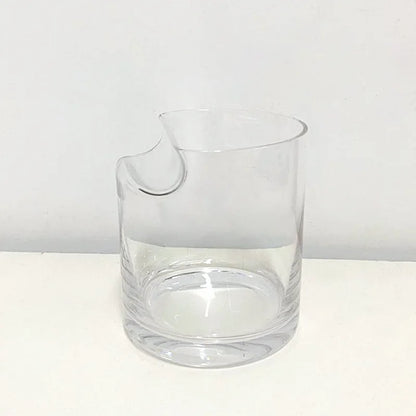 Cigar & Whiskey Glass – Tiki Crystal Tumbler with Cigar Rest