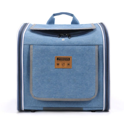 Motorcycle Pet Carrier Bag – Portable Outdoor Backpack for Cats & Dogs | Bicycle & Car Travel