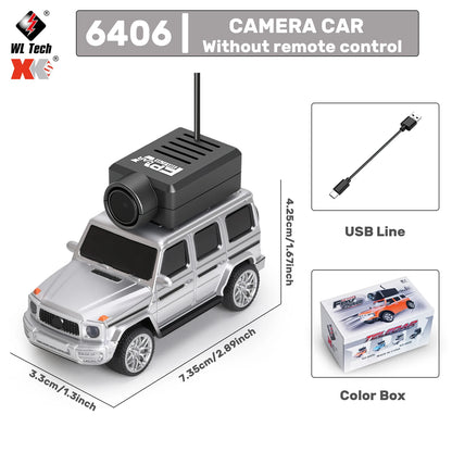 WLtoys 1/64 Mini RC Car with 720P FPV Camera – WiFi APP & 2.4G Remote Control (6405/6406)