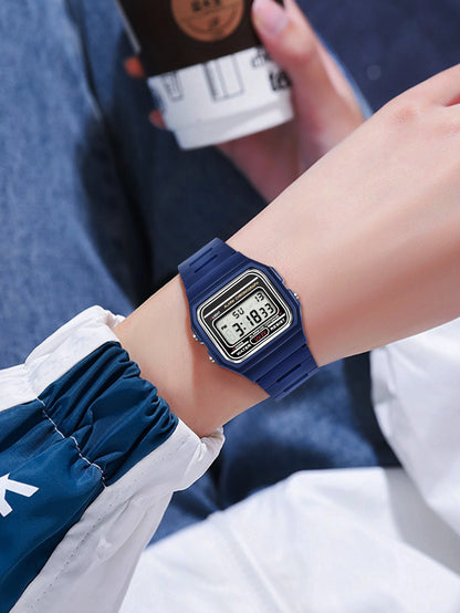 Hot Selling Women LED Digital Electronic Watch Multifunctional Outdoor Simple Leisure Men and Women Sports Watch Reloj - BeeTrendyShop.COM