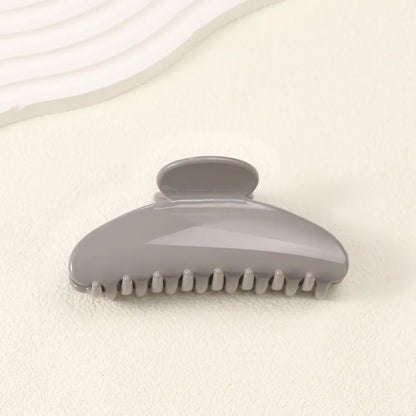 11CM Large Hair Claw Clip – Simple Plastic Crab Clamp for Women & Girls