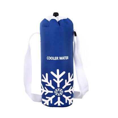 Oxford Insulated Water Bottle Cover – Waterproof Thermal Cup Sleeve with Strap
