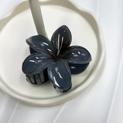 Large Flower Hair Claw Clip – Matte Sweet Barrette for Women & Girls