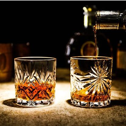 Fashion Whiskey & Cocktail Glass – Multi-Size Old Fashioned Bar Drinkware