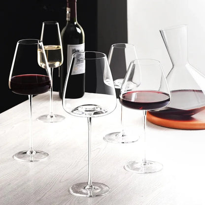Crystal Wine Goblet Set – 2Pcs Wedding Champagne Flute Stemware