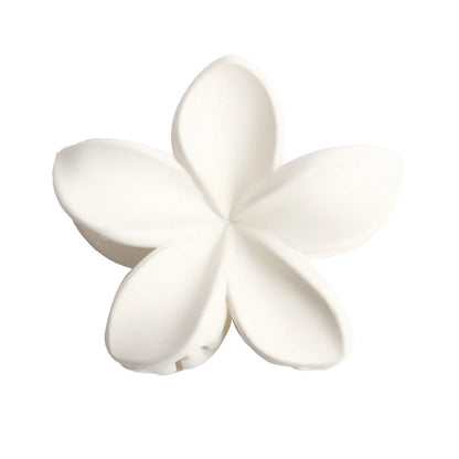 Large Flower Hair Claw Clip – Matte Sweet Barrette for Women & Girls