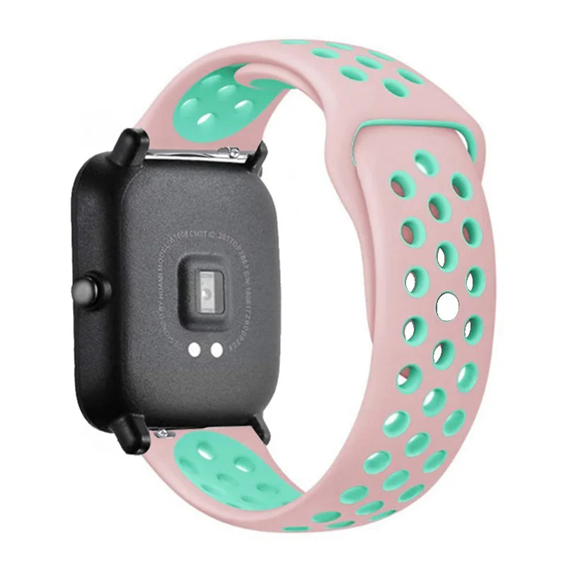 20mm 22mm Silicone Band For Samsung Galaxy Watch 4 Strap Correa Amazfit Bip 3/GTS/2/2e/3/2 Mini GTR 2e 3 GT2 Pro Bracelet GT2E