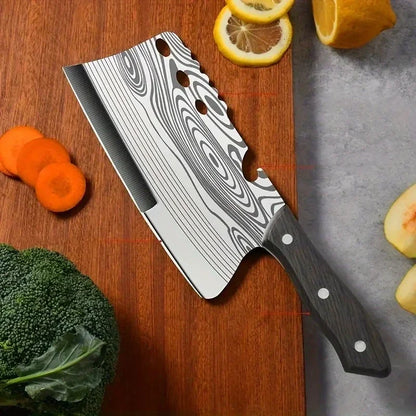 High Hardness Sharp Cutting Knife – Dual-Purpose Chef Knife for Meat & Vegetables