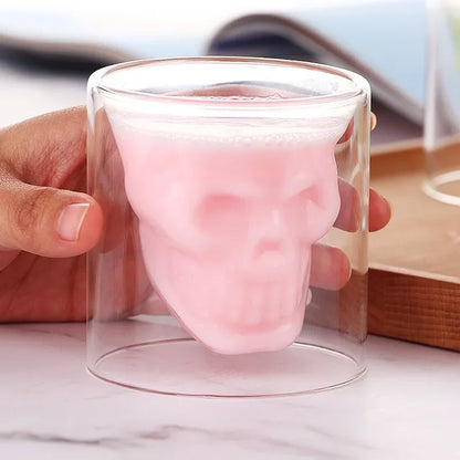 Double Bottom Crystal Cocktail Glass – Multi-Use Bar Drinkware