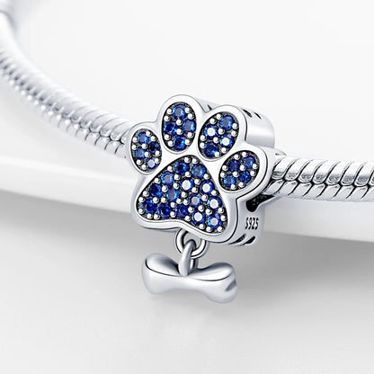 925 Sterling Silver Cat & Dog Charm Bead – DIY Jewelry for Women