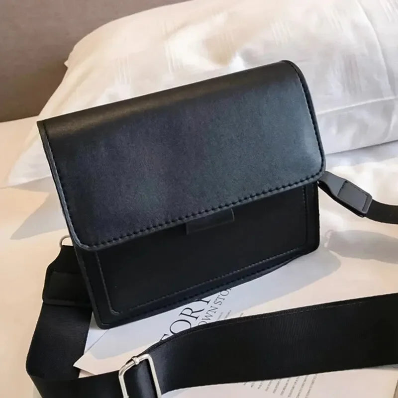 Crossbody Bag PU Leather Fashion Bags for Women Travel Handle Handbag Fashion Shoulder Messenger Bag Ladies Small Flap Bag