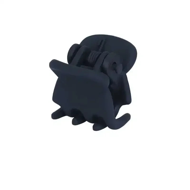Mini Black Hair Claw Clips – Plastic Ponytail Hairpins for Women & Girls (10/20/30Pcs)